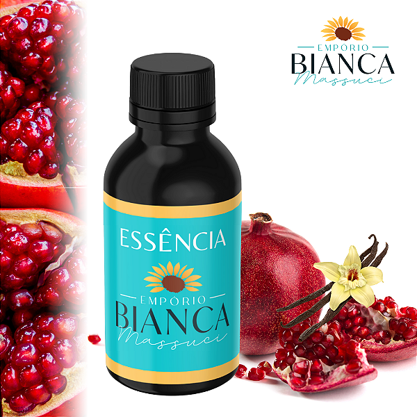 Essência para sabonete Hidrossolúvel - Romã e Baunilha 100ml