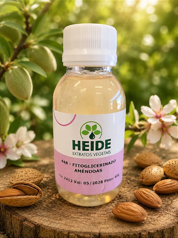 EXTRATO GLICERINADO DE AMENDOAS - 60g