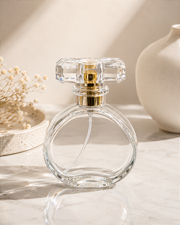 Frasco de vidro p perfume 50ml