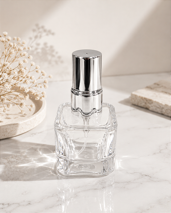 Frasco p perfume - tp prata - 35 ml