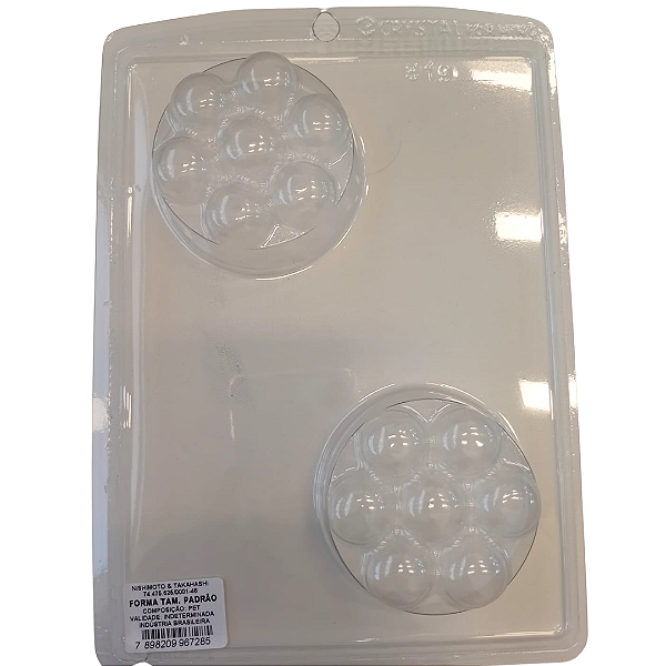 Molde de acetato - Massageador redondo 7