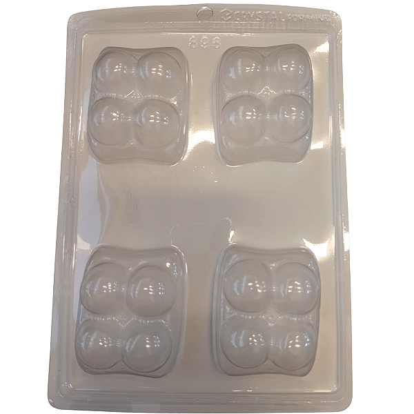 Molde de acetato - Massageador quadrado 4