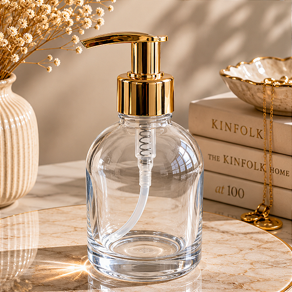 Frasco Rubelita Cristal - valv pump - 200ml