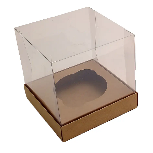 Caixa Kraft c/ tp transp 1 Cav (8,5x8,5x8,5) c/ 10 un