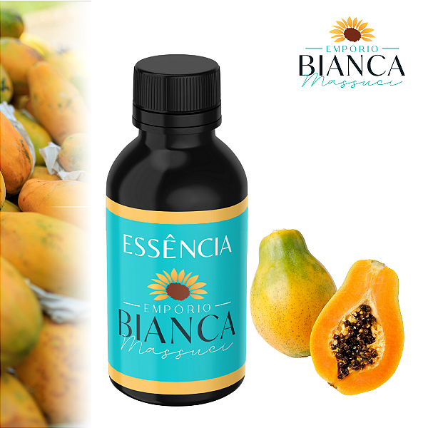 Essência para sabonete Hidrossolúvel - Mamão Papaia 100ml