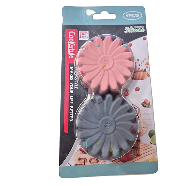 Molde de Silicone - Mini margaridas c/6
