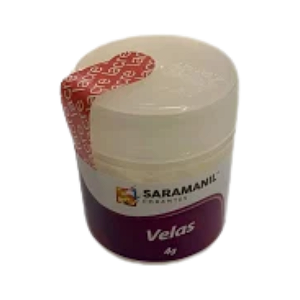 Corante em pó Branco Perolado para Velas - Dourado 4grs