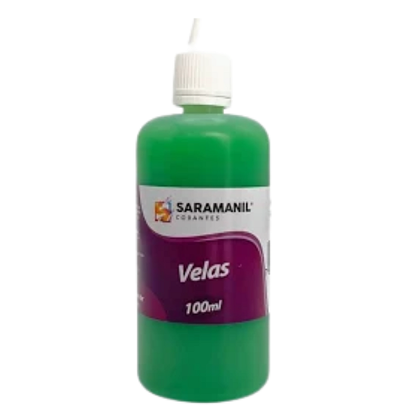 Corante líquido para Velas - Verde Limao Fluorescente 100ml