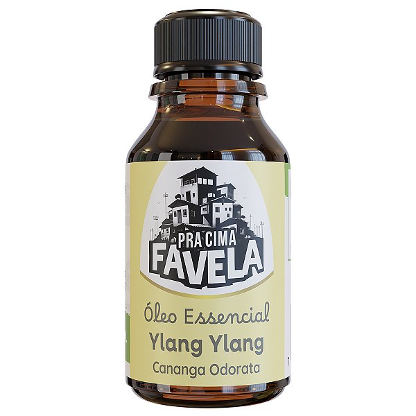 Óleo Essencial de Ylang Ylang 10ml - PRA CIMA FAVELA