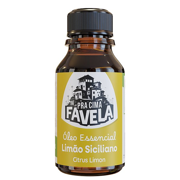 Óleo Essencial Limão Siciliano 10ml - PRA CIMA FAVELA