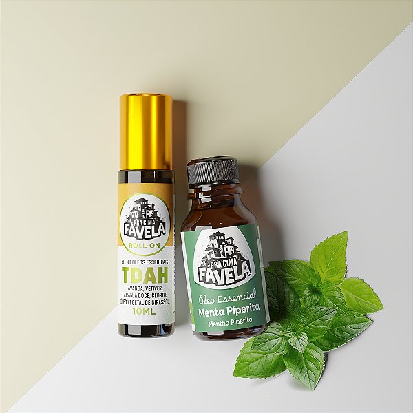 Kit Aroma & Clareza de Óleo Essencial e Blend - PRA CIMA FAVELA