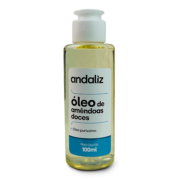 Óleo de Amêndoas Doces (hidratação intensa) 100ml - Andaliz