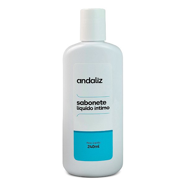 Sabonete Líquido Íntimo (limpeza e pH equilibrado) 240ml - Andaliz