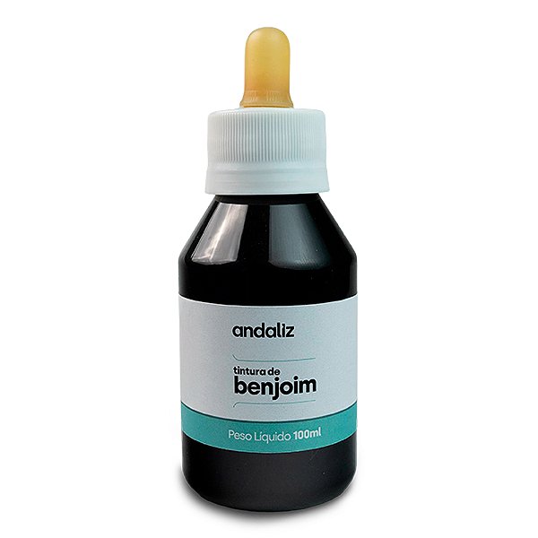 Tintura de Benjoim (desinfetar cortes e arranhões) 100ml - Andaliz