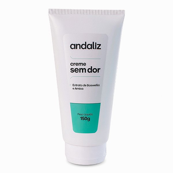 Creme Sem Dor (Boswellia e Arnica) 150g - Andaliz