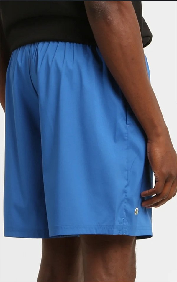Bermuda Tactel Azul Claro Masculina