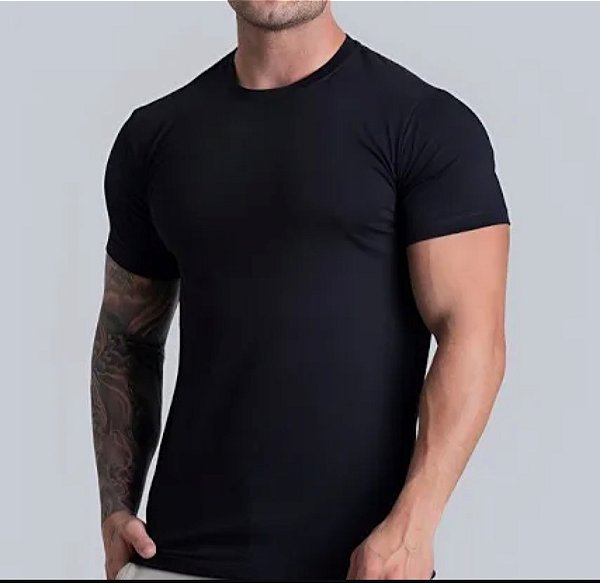 Camiseta de Algodão Gola Careca - Conforto e Estilo