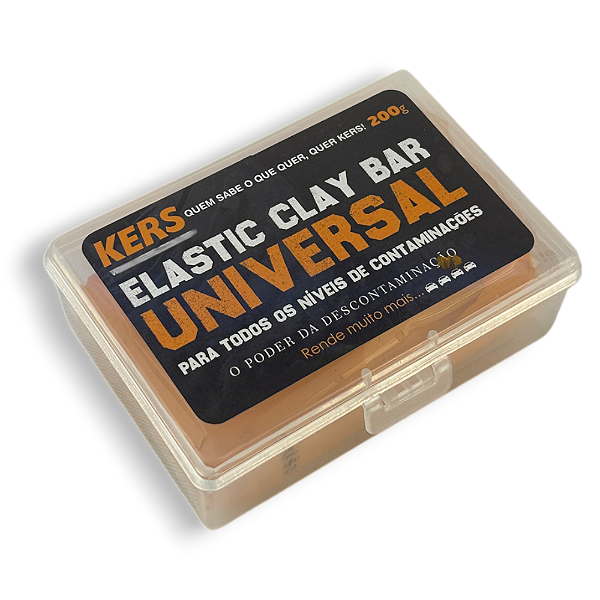Elastic Claybar Universal Descontaminação Pintura 200g Kers