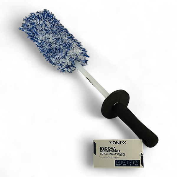 Escova de Microfibra Limpa Rodas e Aros 50cm Vonixx