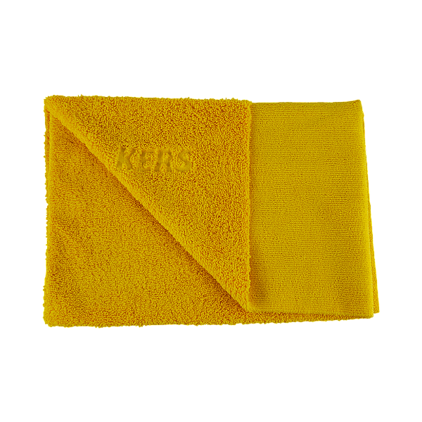 Toalha Microfibra 60x40cm 360gsm S/Borda Amarela Kers