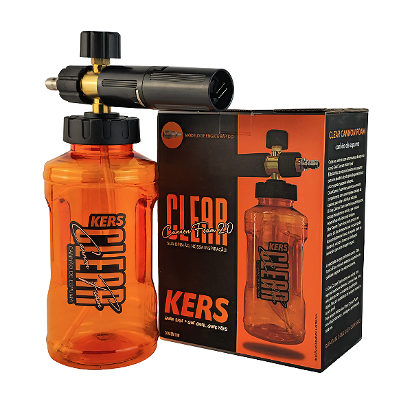 Snow Foam Canhão De Espuma Clear Cannon 2.0 1L Kers