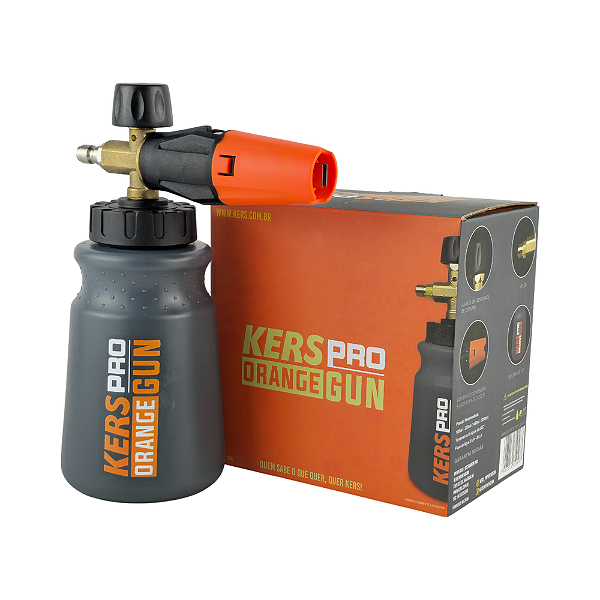 Snow Foam Canhão de Espuma Pro Orange Gun 1,0L Kers
