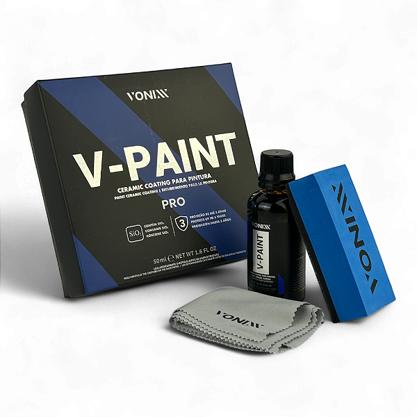 V-Paint Pro Vitrificador Coating Cerâmico 3 anos 50ml Vonixx