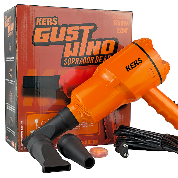 Soprador de Ar Gust Wind 1350W 220V 3 Bicos Kers