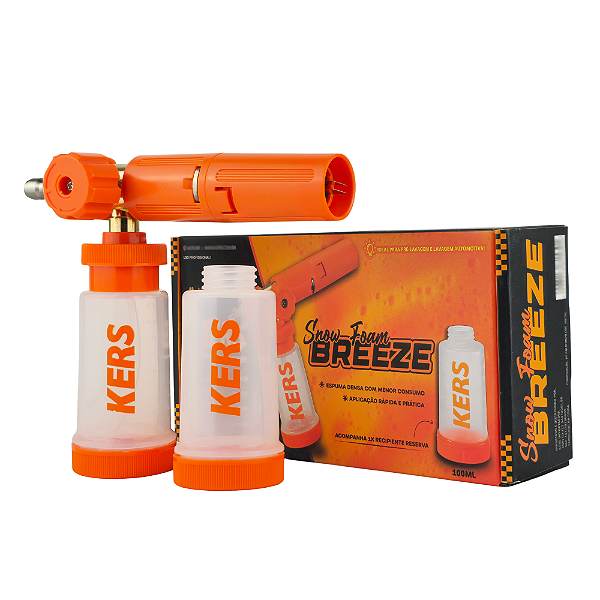 Snow Foam Breeze Sucção e Gravidade 100ml Kers