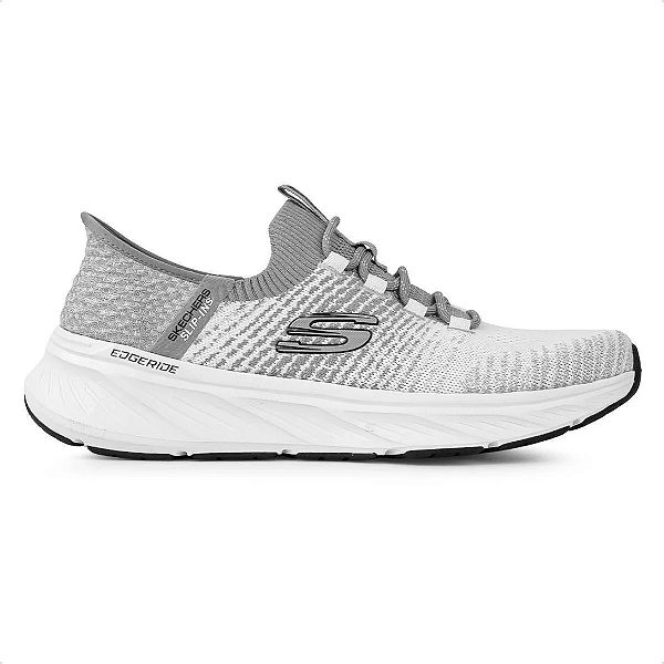 Tênis Skechers Edgeride Raygo Masculino - Branco e Cinza