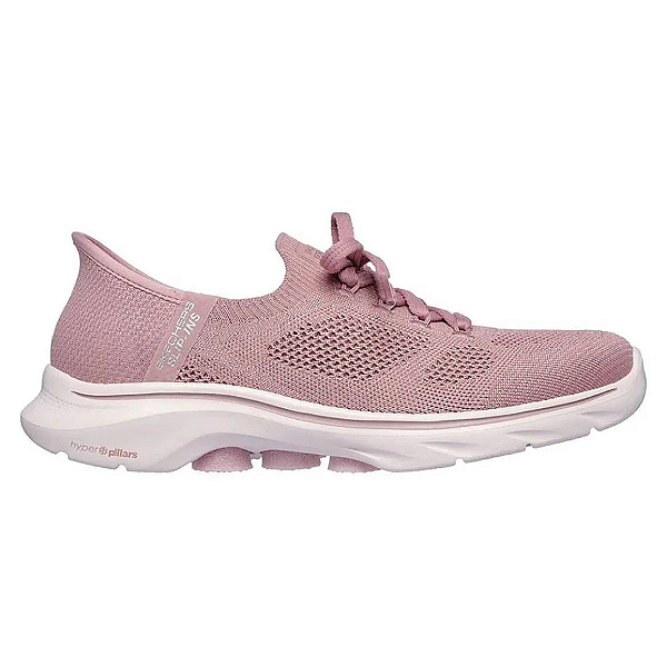 Tênis Skechers Go Walk 7 - Via - Feminino - Rosa