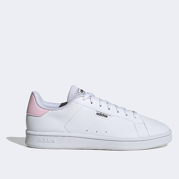 Tênis Casual Adidas Urban Court Feminino - Branco e Rosa