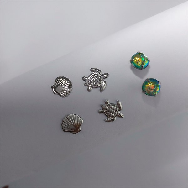 Kit de Brincos Praia