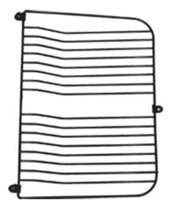 Par Protetor Farol Mercedes B 1114 Cara Preta - Cromado