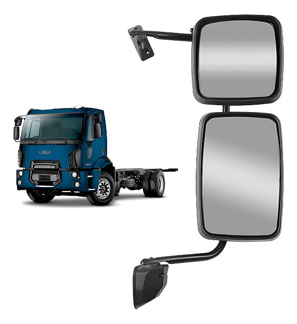 Retrovisor Ford Cargo 1419 A 3133 - 2012 A 2019 Eletrico Dir