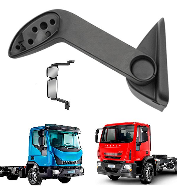 Braço Suporte Retrovisor Inferior Iveco Tector/cursor Le
