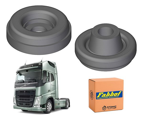 Arruela De Fixacao Amortecedor Diant Volvo Fh 2015 Em Diante
