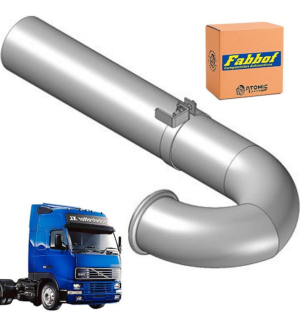 Tubo Saida Catalizador 5 Volvo Fh Euro 3 Direito