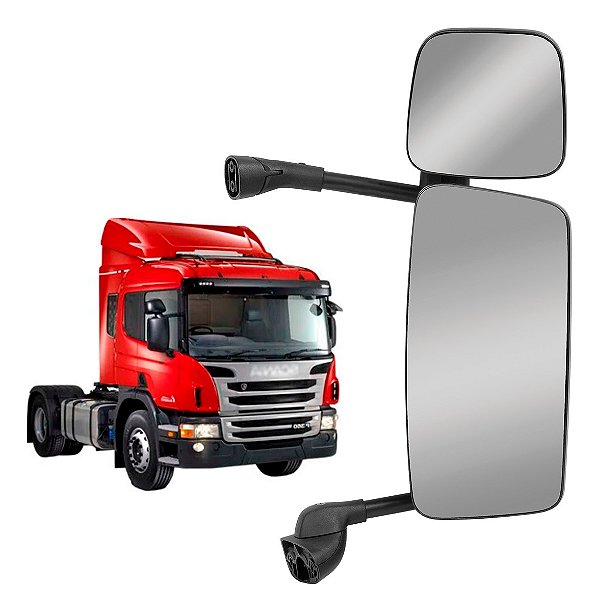 Retrovisor Scani P250 270 310 340 360 Até 2018 Desemb Ld