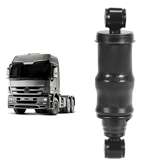Amortecedor Mola Pneumática Cabin Mercedes B Actros Traseiro