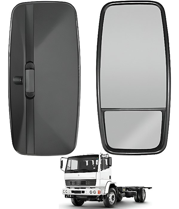 Retrovisor Mb Hpn 1318 1620 1622 1720 Bifocal Convexo Le