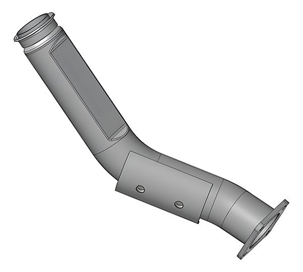 Tubo Cano Escape Vw Delivery 8150e 9150e Plus Cummins Euro3
