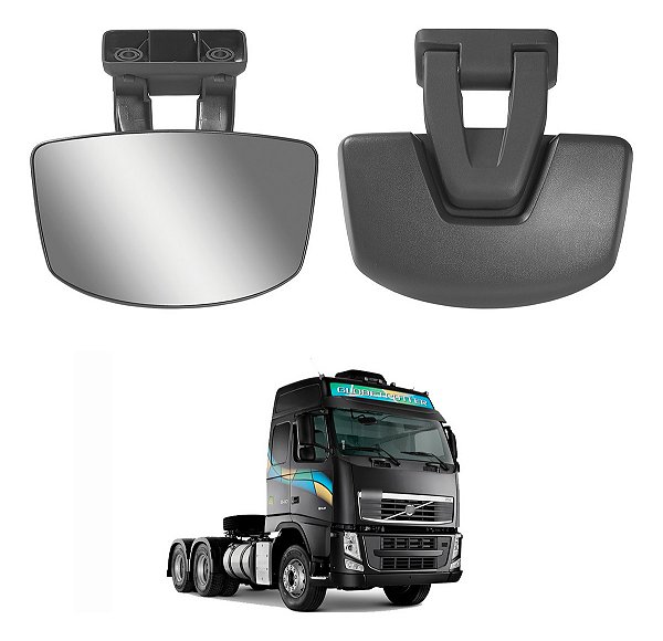 Espelho Retrovisor Menor Rampa Convexo Volvo Fh 2015/2021