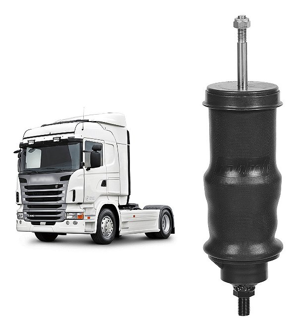 Amortecedor Mola Cabine Scani S4 T98 P94 Até 2003 Traseira