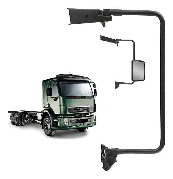 Braço Suporte Espelho Retrovisor Volvo Vm 2006 Em Diante Ld
