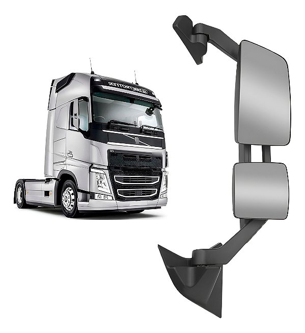 Espelho Retrovisor Completo Volvo Fh 2015 A 2022 Direito
