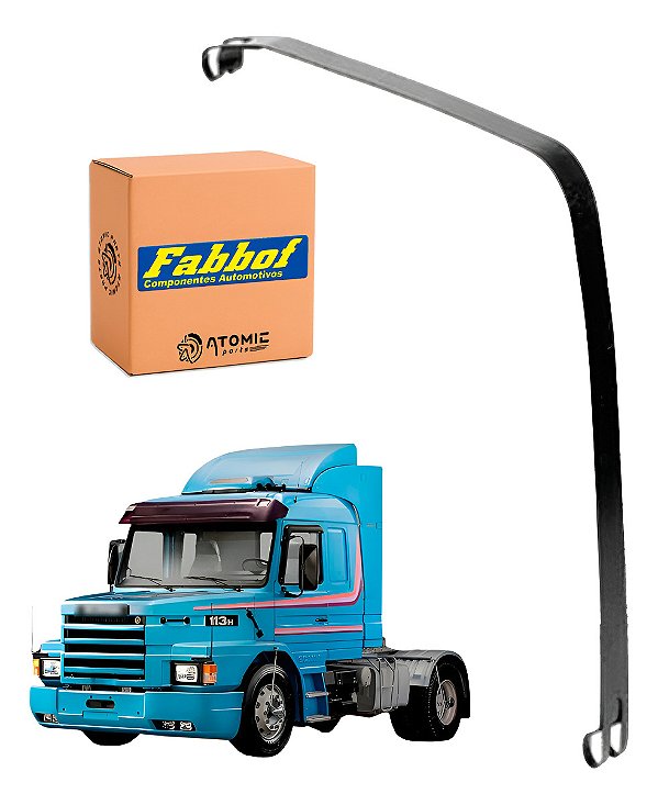 Cinta Inox Tanq Combustível Metalic Scania T/r 113/143 115cm