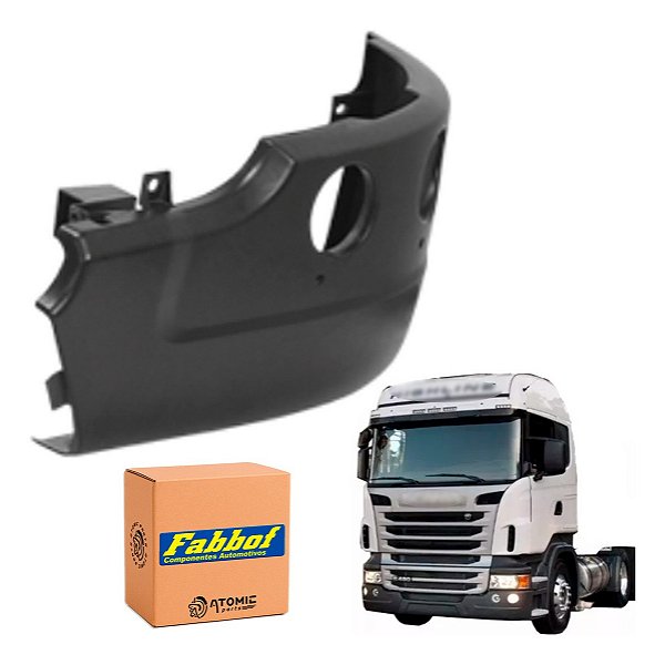 Capa Lateral Esq Para-choque Scania P/g/r High 2010/2016 Pp