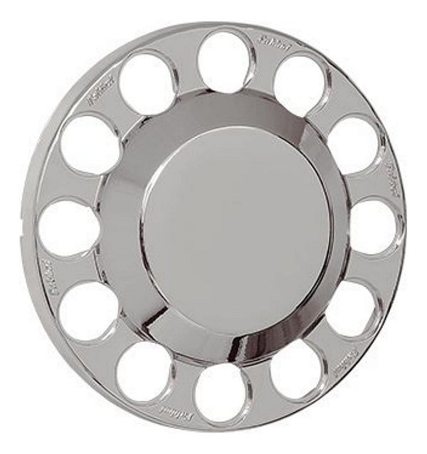 Par Capa Cubo Roda Volvo Fh/fm/nh Traseiro Cromada