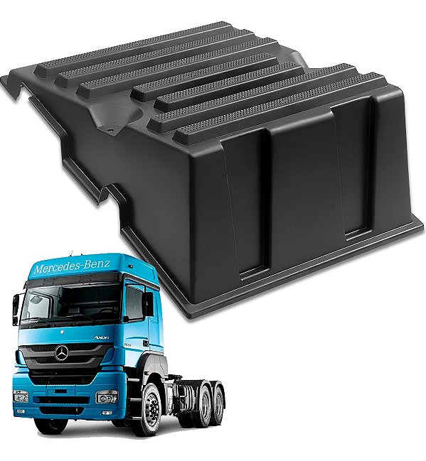 Capa Tampa Caixa De Bateria Mb Axor 2012 A 2021 Atron Euro 5